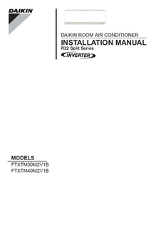 FTXTM30-40M_3PEN482320-5B_Installation manual_English download